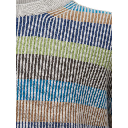 Gran Sasso Elegant Multicolor Cashmere Trui voor Heren