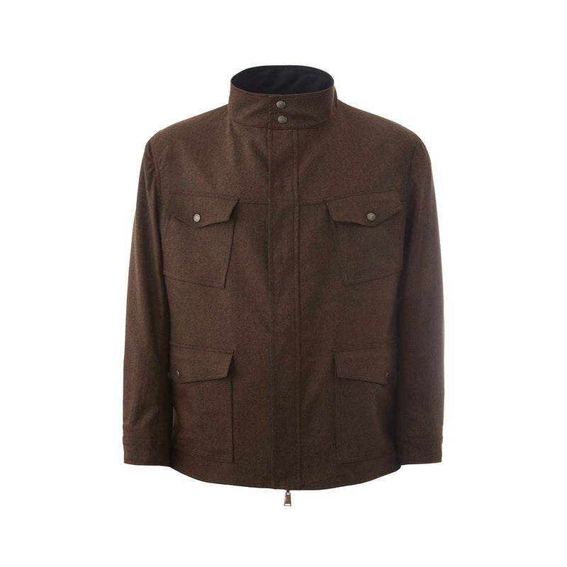 Lardini Elegant Blauwe Woljas voor Heren