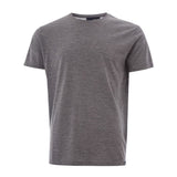 T-shirt en laine grise élégant de créateur Lardini