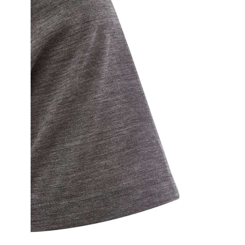 T-shirt en laine grise élégant de créateur Lardini