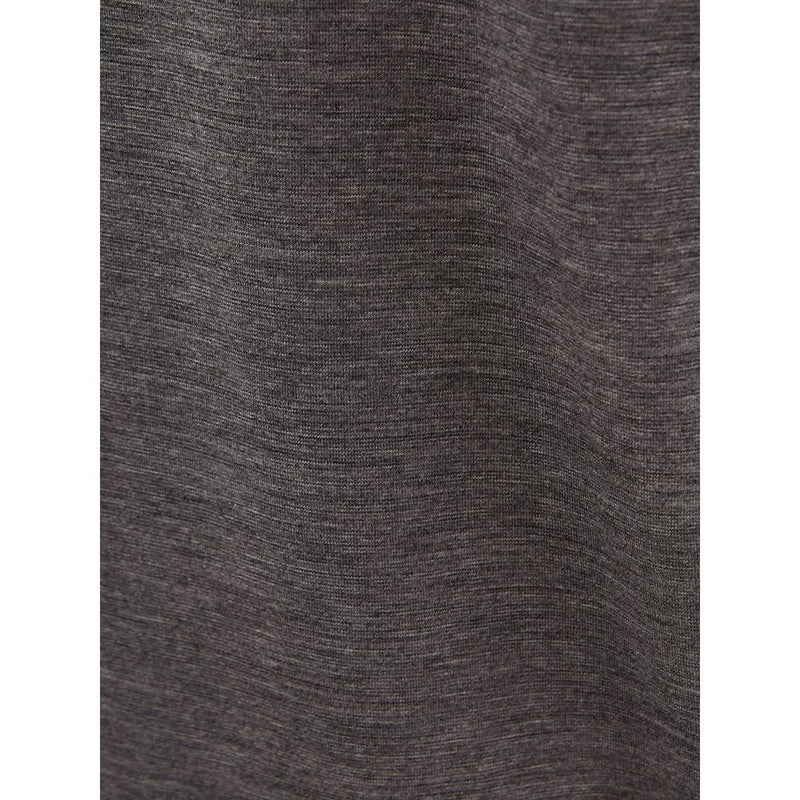 T-shirt en laine grise élégant de créateur Lardini