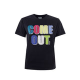 T-shirt en coton Kenzo, élégant, noir intemporel