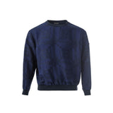 T-shirt en lin bleu élégant Emporio Armani pour homme