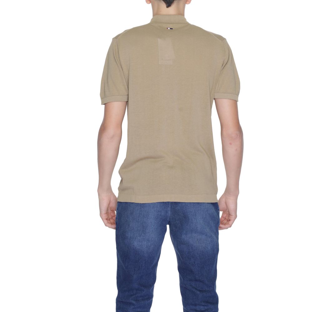 Pull en coton beige US POLO ASSN.