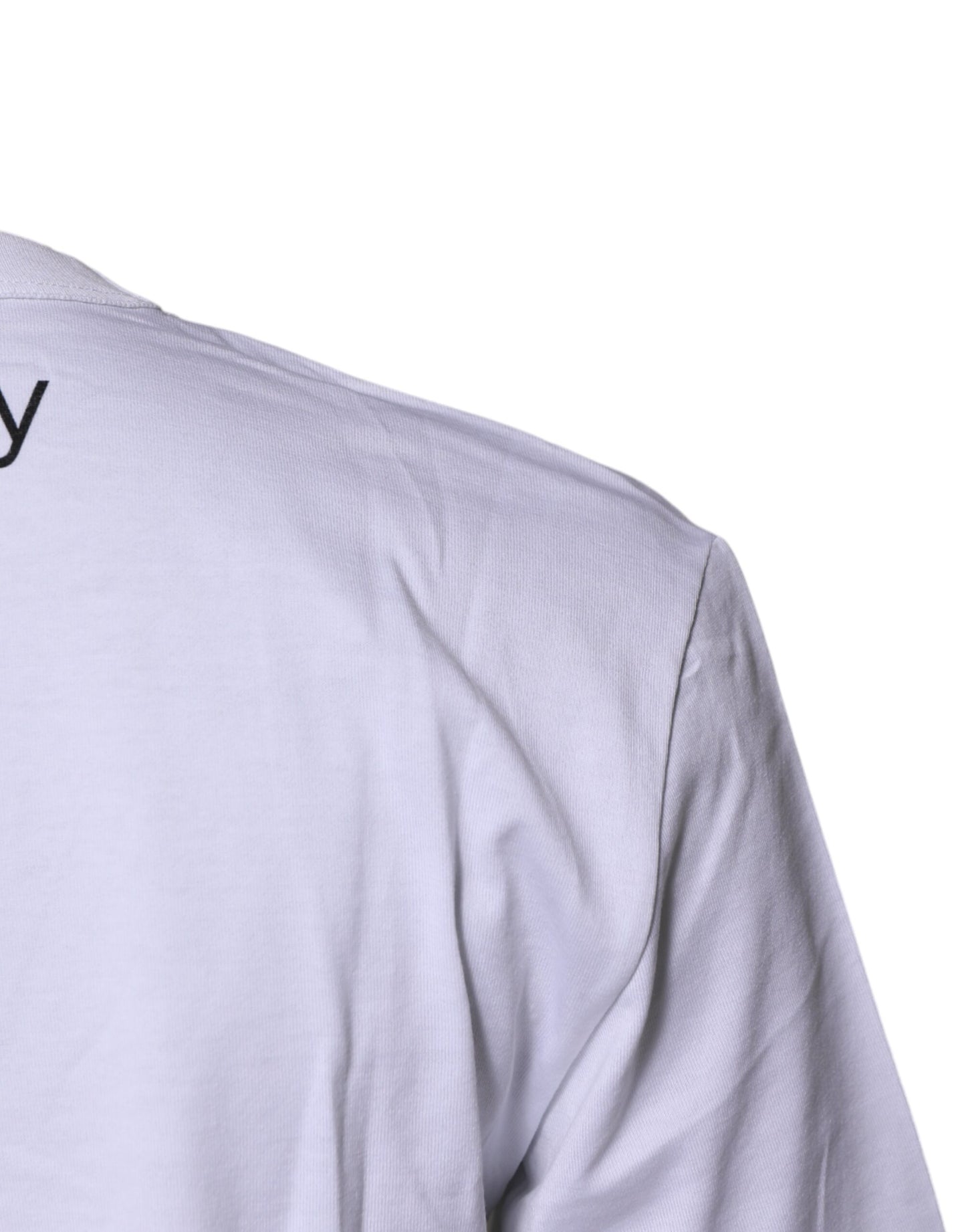 Dolce & Gabbana wit #DGFamily katoenen crewneck T-shirt