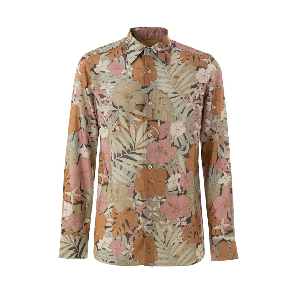 Chemise en lyocell multicolore de Tom Ford