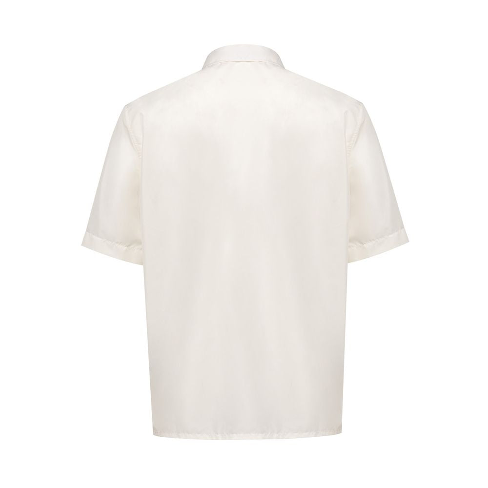 Short à manches courtes en polyester blanc Dior