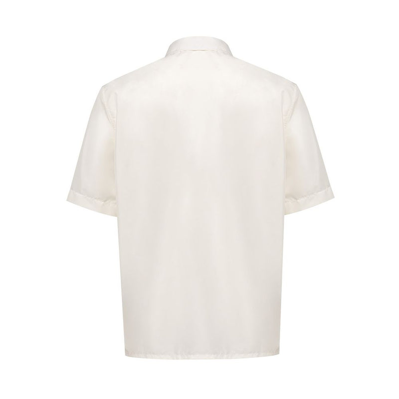 Short à manches courtes en polyester blanc Dior
