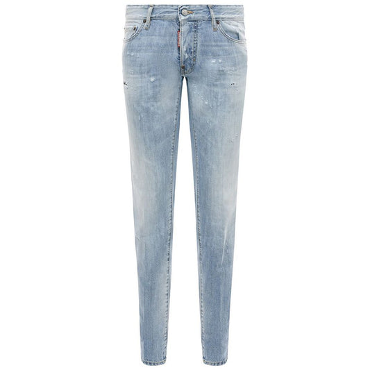 Dsquared² Lichtblauwe Katoenen Heren Jeans