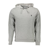 Sweat-shirt gris en coton pour homme US POLO ASSN.