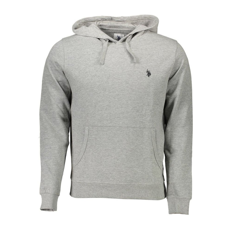 Sweat-shirt gris en coton pour homme US POLO ASSN.