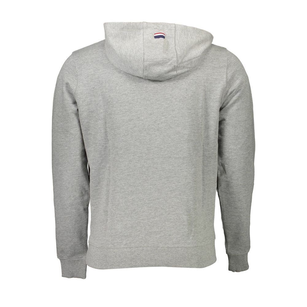 Sweat-shirt gris en coton pour homme US POLO ASSN.