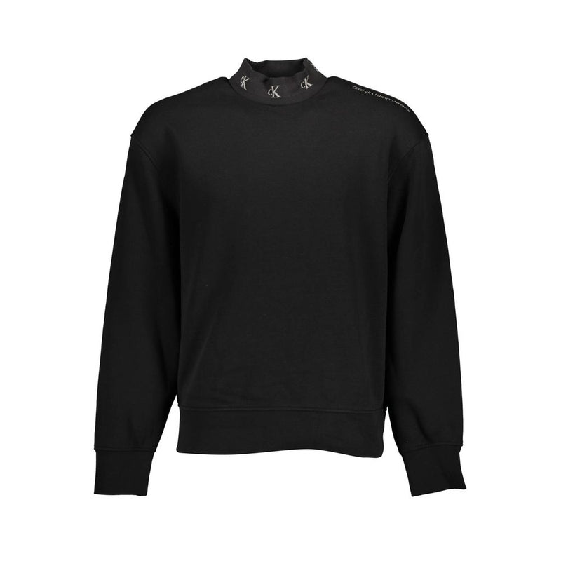 Pull en coton noir pour homme Calvin Klein