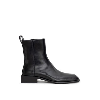 Botte en cuir noir d'Alexander Wang