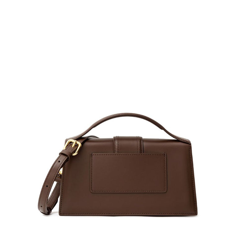 Sac à main en cuir marron de Jacquemus