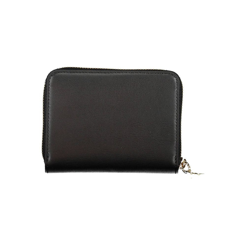 Tommy Hilfiger Black Polyethylene Women Wallet - Stylish & Durable