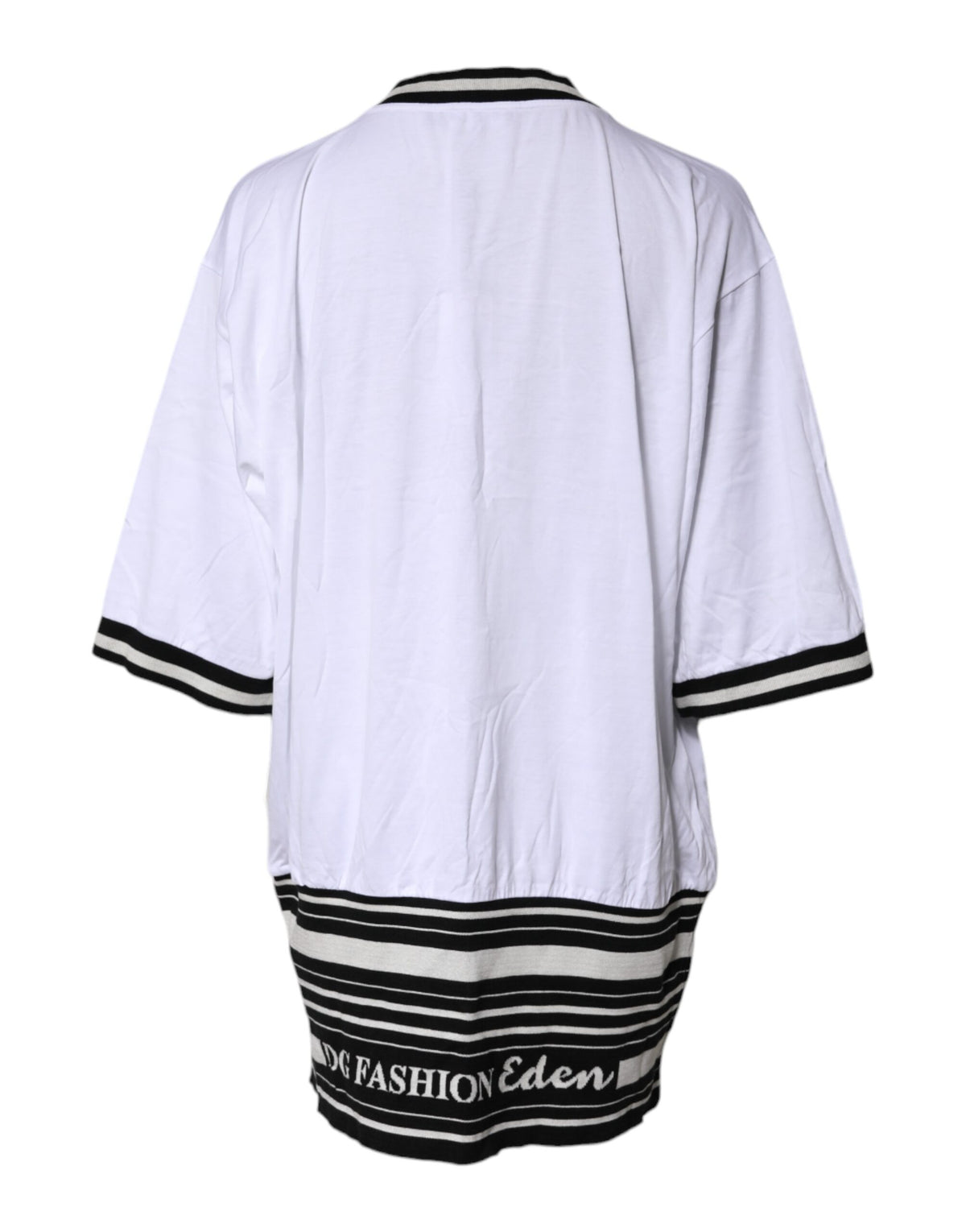 Dolce & Gabbana T-shirt DG Fashion en Coton Blanc