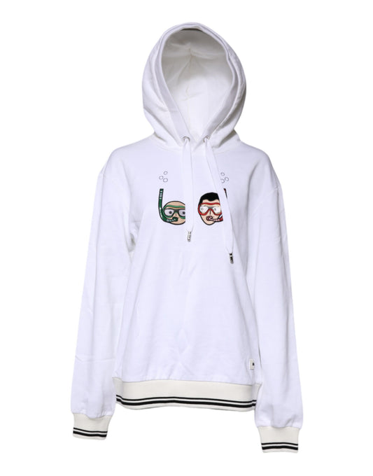 Dolce & Gabbana White #DGFamily Hooded Sweatshirt