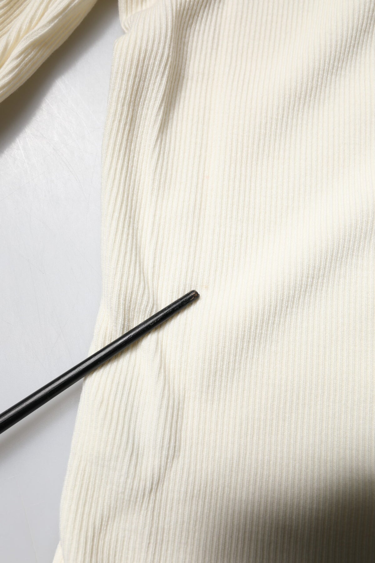 Dolce & Gabbana Pull Crème à Manches Longues Col Roulé Slim