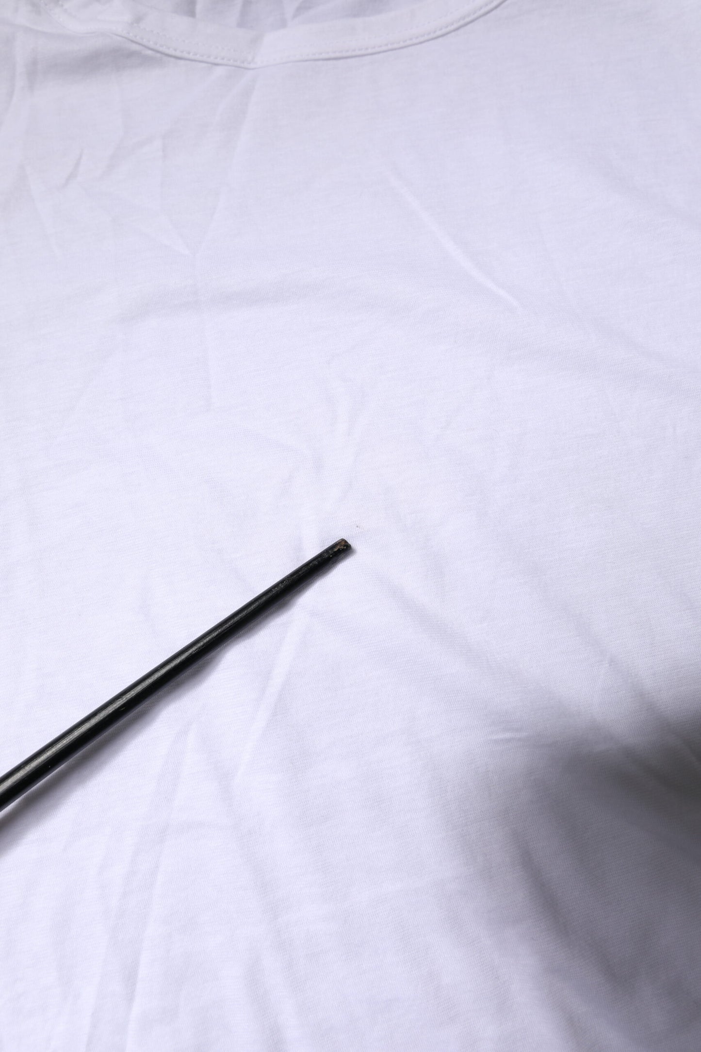 Dolce & Gabbana White Short Sleeves Round Neck Top T-shirt