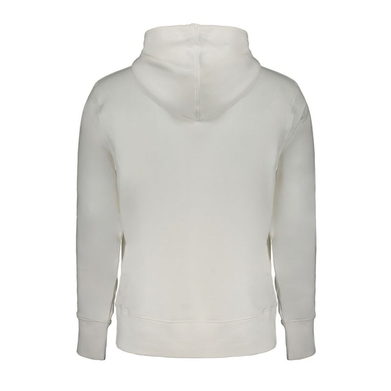 Pull en coton blanc Calvin Klein pour homme