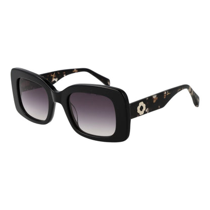 Lunettes de soleil noires pour femmes Maje