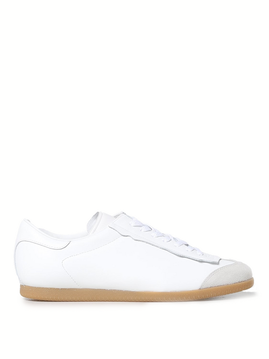 Maison Margiela Low Featherlight Sneakers van leer en suède