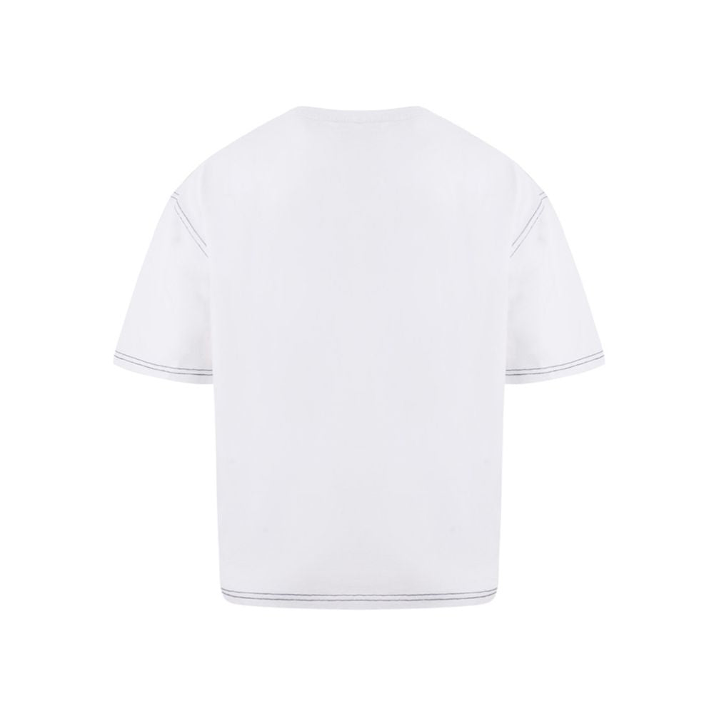 Kenzo Elegant White Cotton Top for Women - Timeless Style