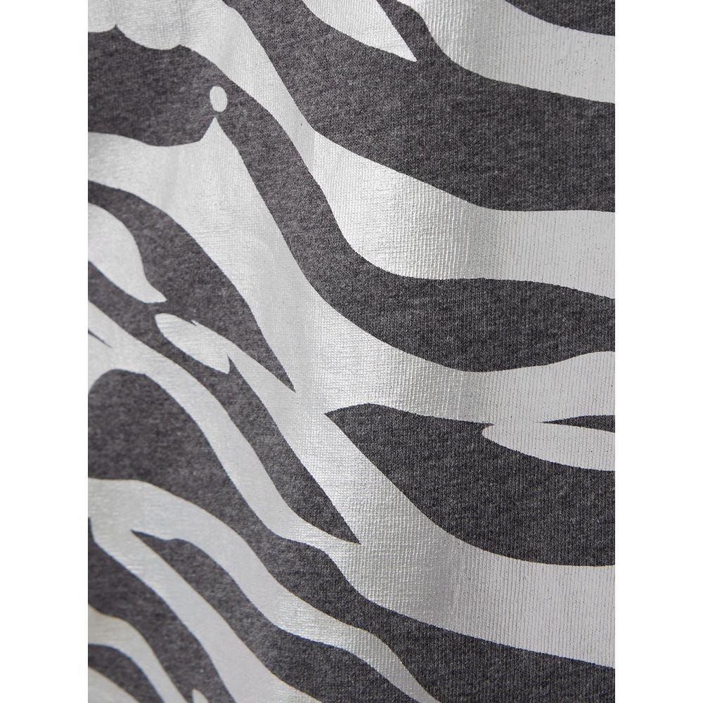 T-shirt Kenzo Multicolor en Coton avec Imprimé Animal Métallisé