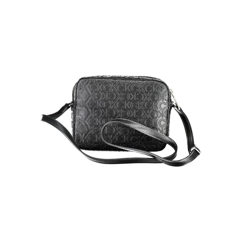 Calvin Klein Black Polyester Handbag - Éco-Responsable et Élégant