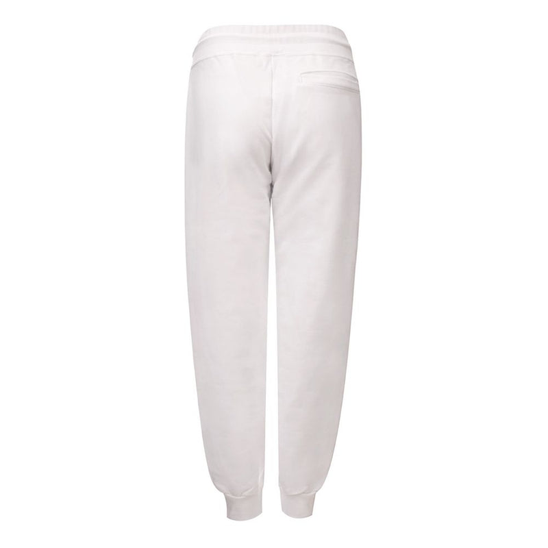GCDS White Cotton Joggers Workout Pant - Stylish & Comfortable