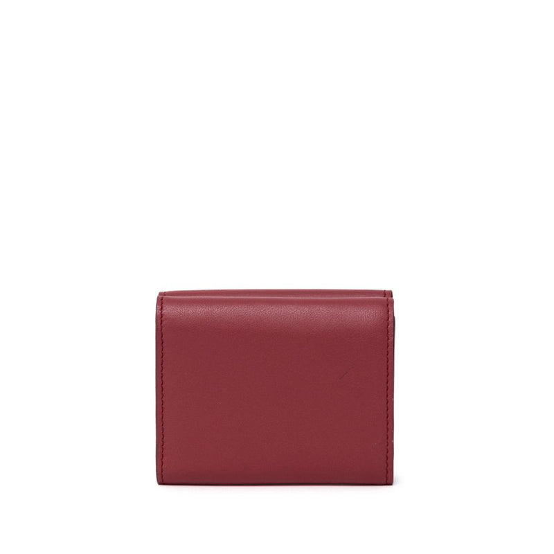Dolce &amp; Gabbana rode kalfsleren portemonnee