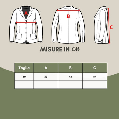 Ajouter la veste en polyamide multicolore chic
