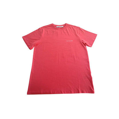Trussardi strandkleding, rood katoenen heren T-shirt