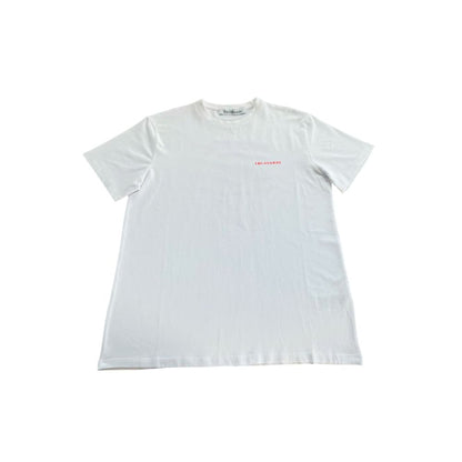 Trussardi Beachwear White Cotton Men T-Shirt