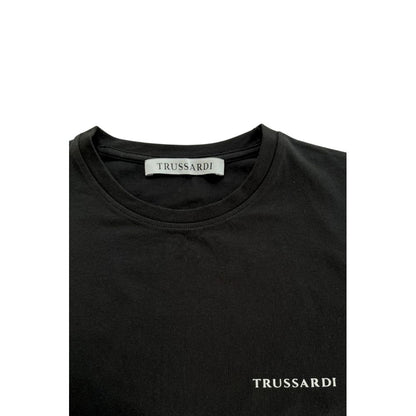 Trussardi Beachwear wit katoenen heren T-shirt