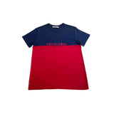 T-shirt rouge en coton pour homme de la collection de maillots de bain Trussardi