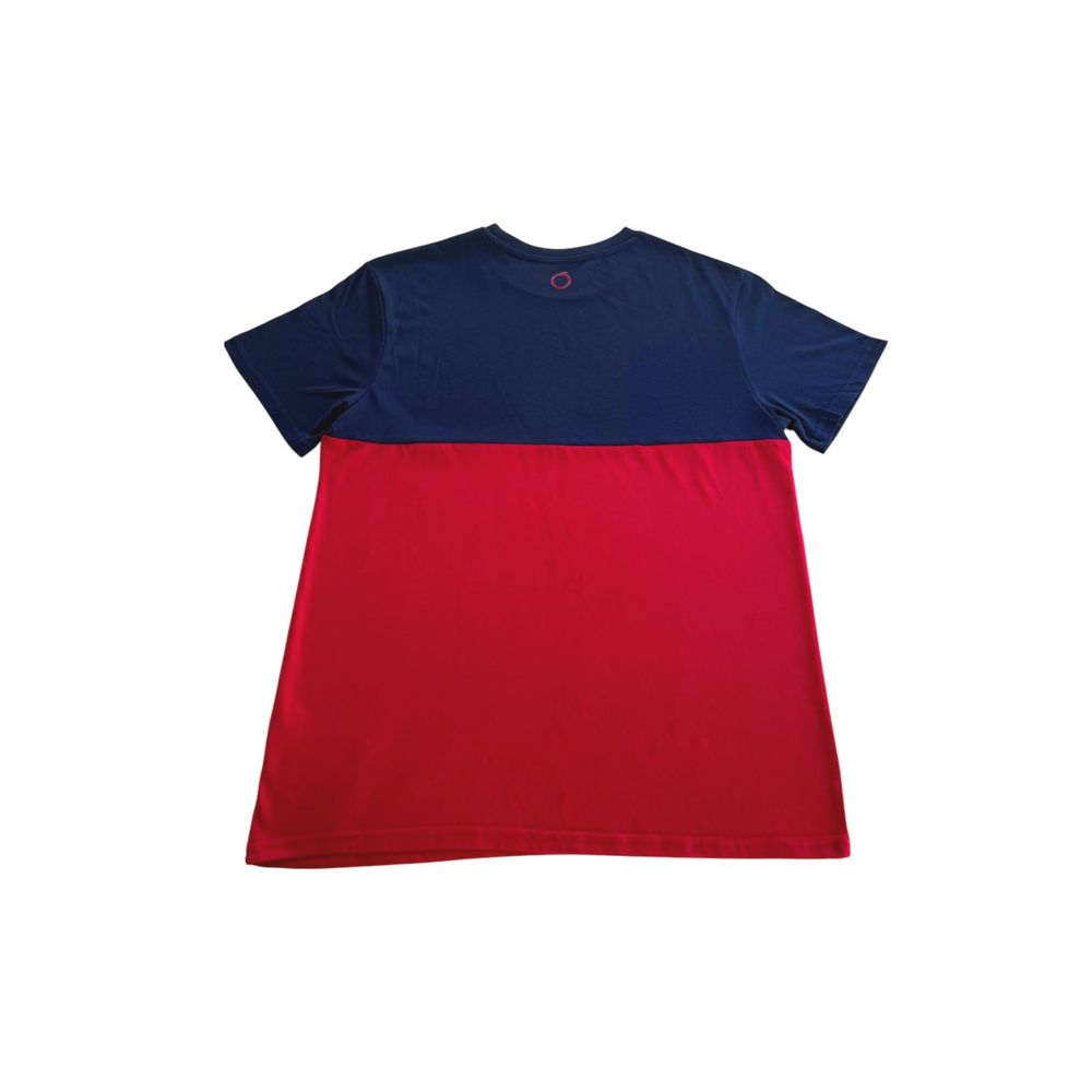 Trussardi Beachwear Red Cotton Men's T-Shirt