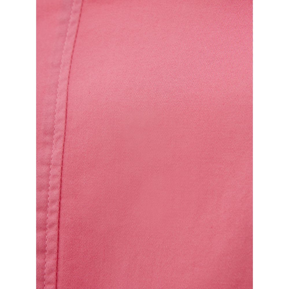 Lardini Elegant Pink Cotton Jacket for Women - Sophisticated Style
