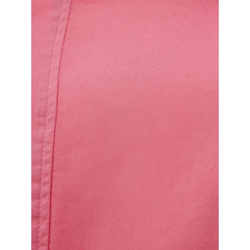 Lardini Elegant Pink Cotton Jacket for Women - Sophisticated Style