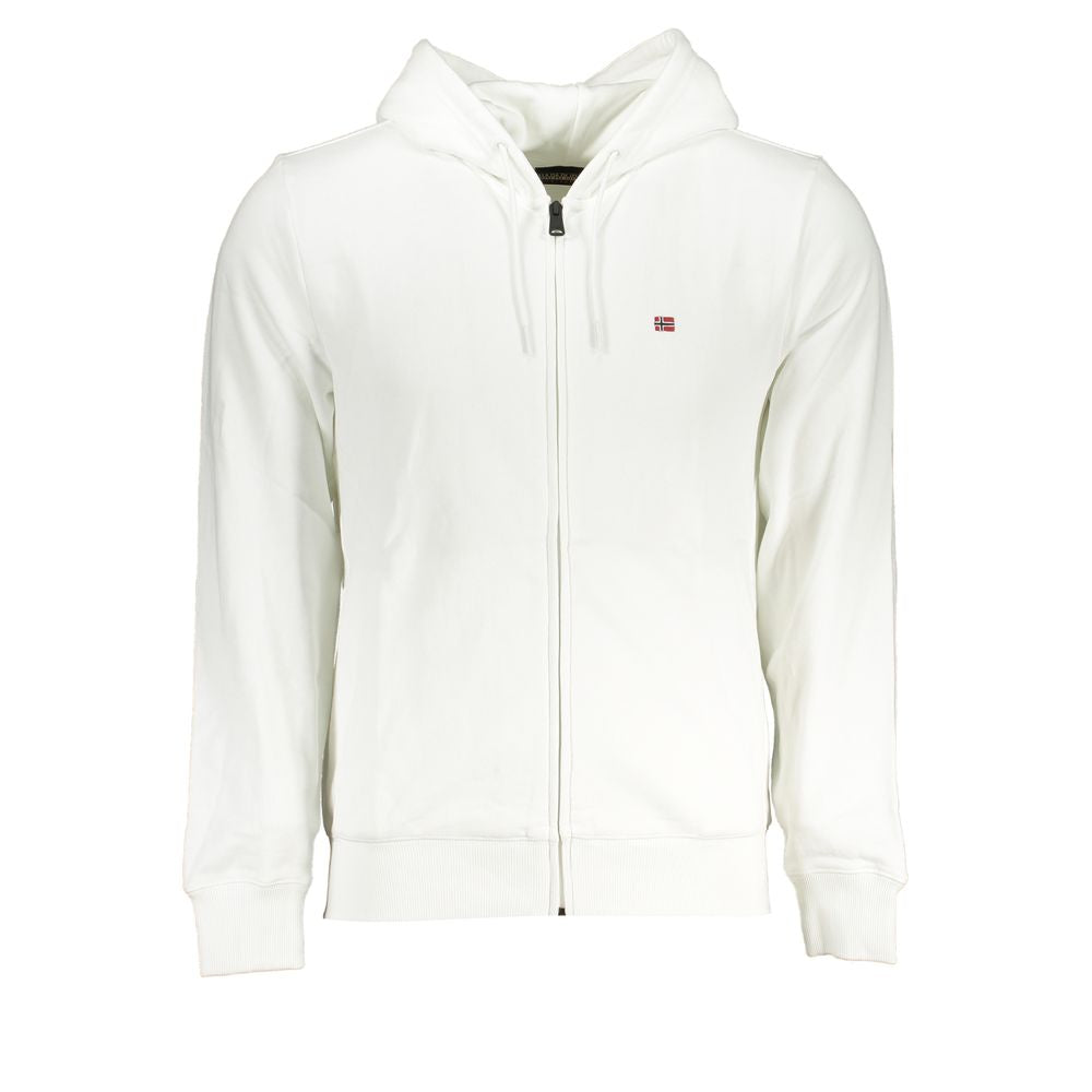 Pull en coton blanc Napapijri pour homme