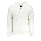 Pull en coton blanc Napapijri pour homme