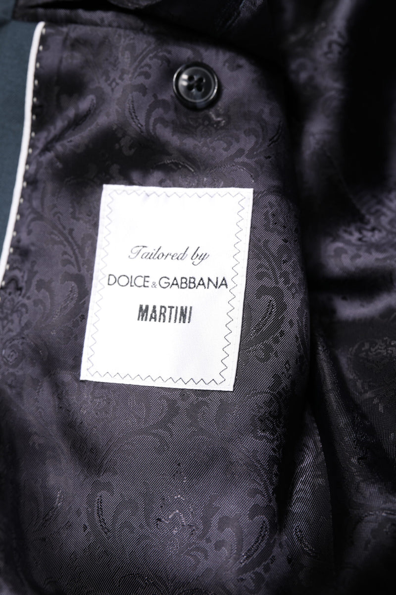 Dolce &amp; Gabbana Blauwe Enkellaags Jas voor Heren MARTINI Blazer
