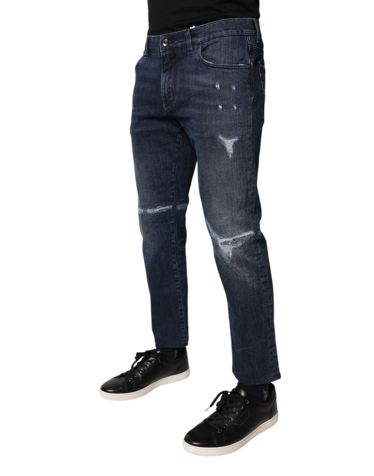 Jean skinny en coton stretch bleu pour homme de Dolce &amp; Gabbana