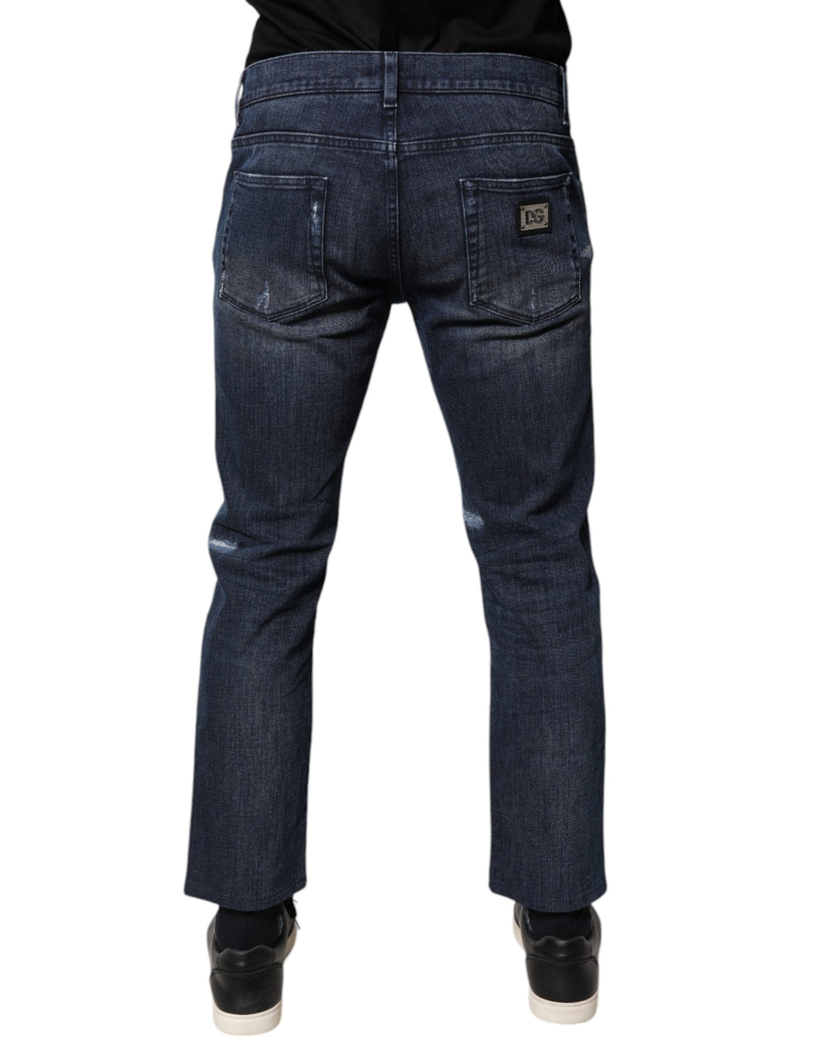 Jean skinny en coton stretch bleu pour homme de Dolce &amp; Gabbana