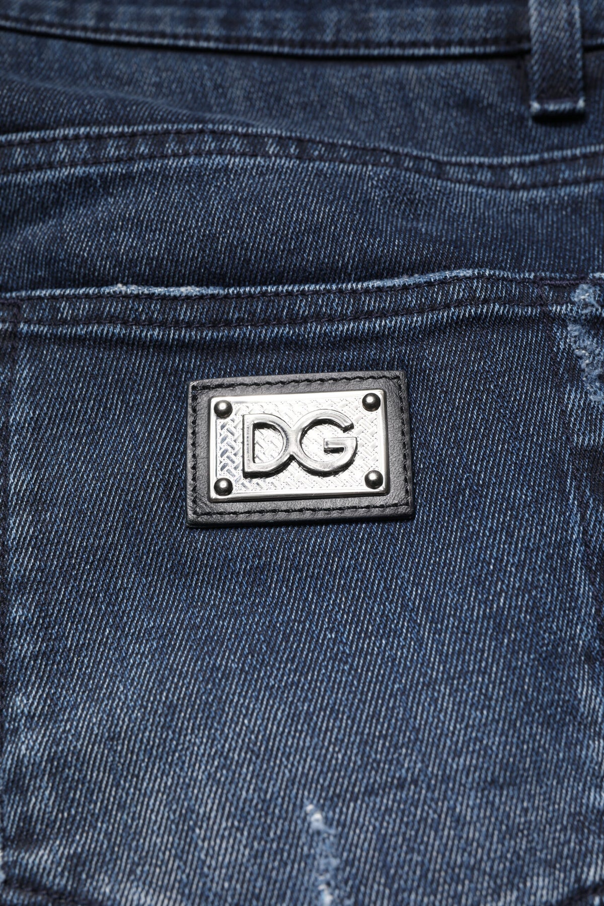 Jean skinny en coton stretch bleu pour homme de Dolce &amp; Gabbana