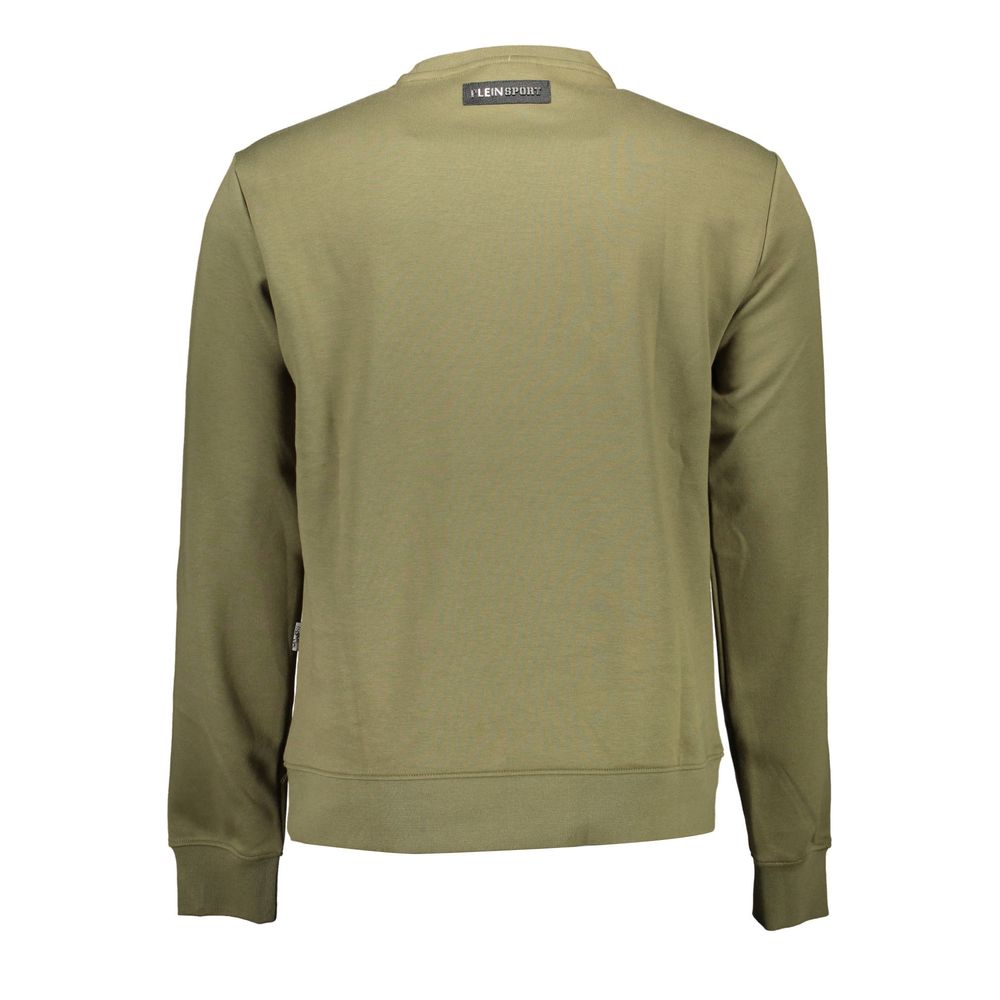 Plein Sport "Pull en coton vert pour homme"