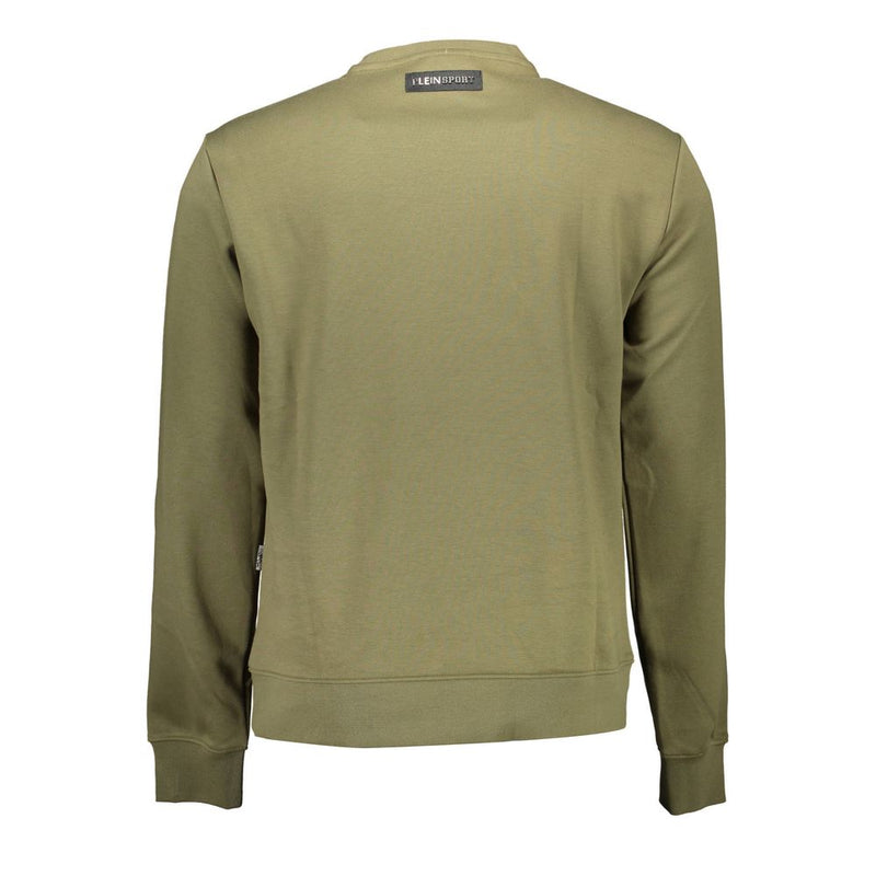 Plein Sport "Pull en coton vert pour homme"