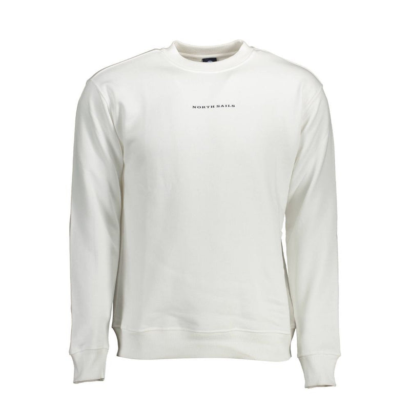 North Sails Witte Katoenen Heren Sweater