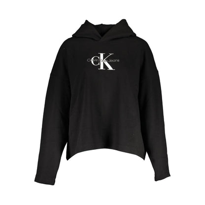 Pull en coton noir pour femme Calvin Klein